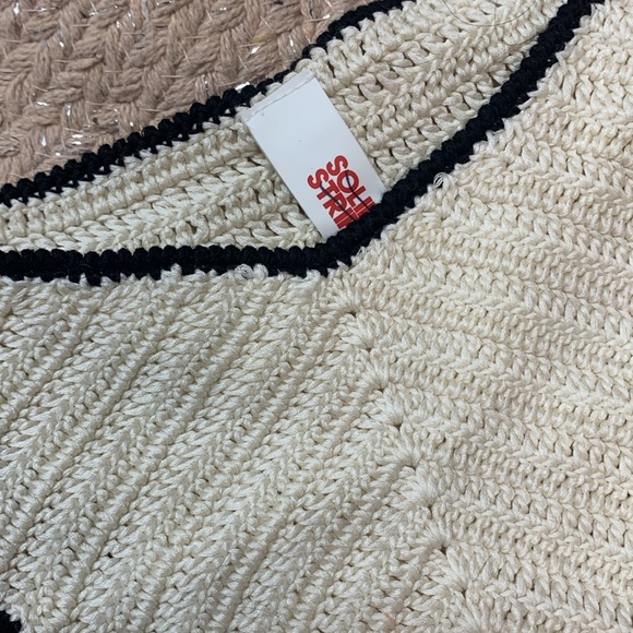 Free people solid & striped Azelea  bikini bottom size small new - Picture 5 of 7